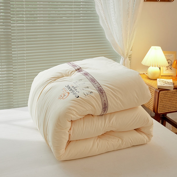 91家纺网 家纺一手货源 找家纺 VIP被业 2025新款爱永恒大豆冬被水洗棉春秋被被子被芯 爱永恒-琉璃米