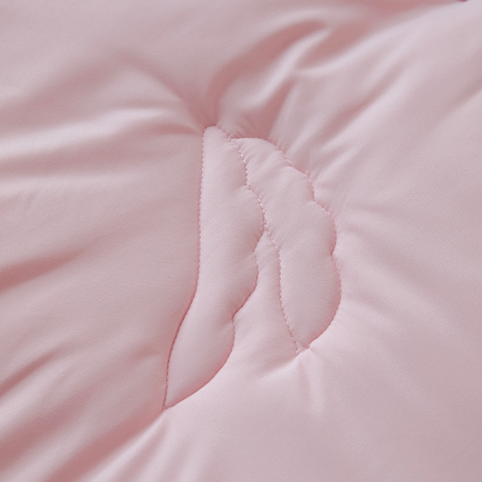 91家纺网 家纺一手货源 找家纺 VIP被业 2025新款爱永恒大豆冬被水洗棉春秋被被子被芯 爱永恒-魅惑粉