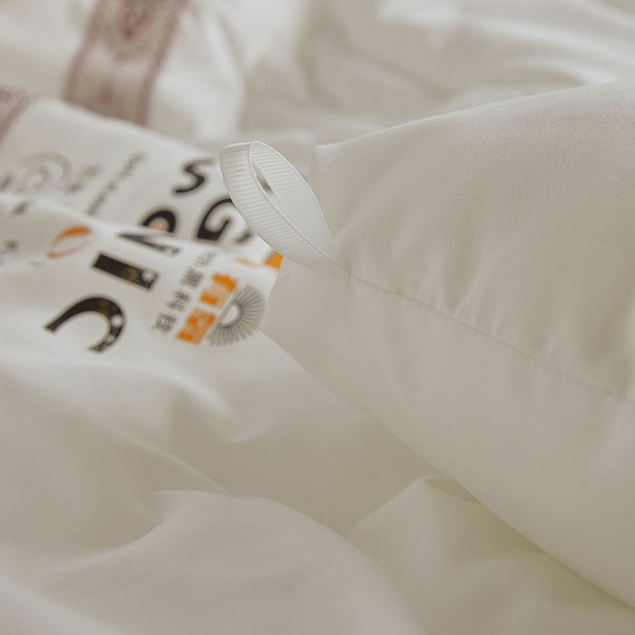 91家纺网 家纺一手货源 找家纺 VIP被业 2025新款爱永恒大豆冬被水洗棉春秋被被子被芯 爱永恒-珍珠白