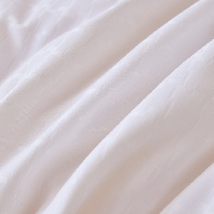 91家纺网 家纺一手货源 找家纺 VIP被业 2025新款提压花立体大豆冬被磨毛春秋被被芯 白色