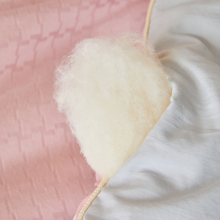 91家纺网 家纺一手货源 找家纺 VIP被业 2025新款提压花立体大豆冬被磨毛春秋被被芯 玉色