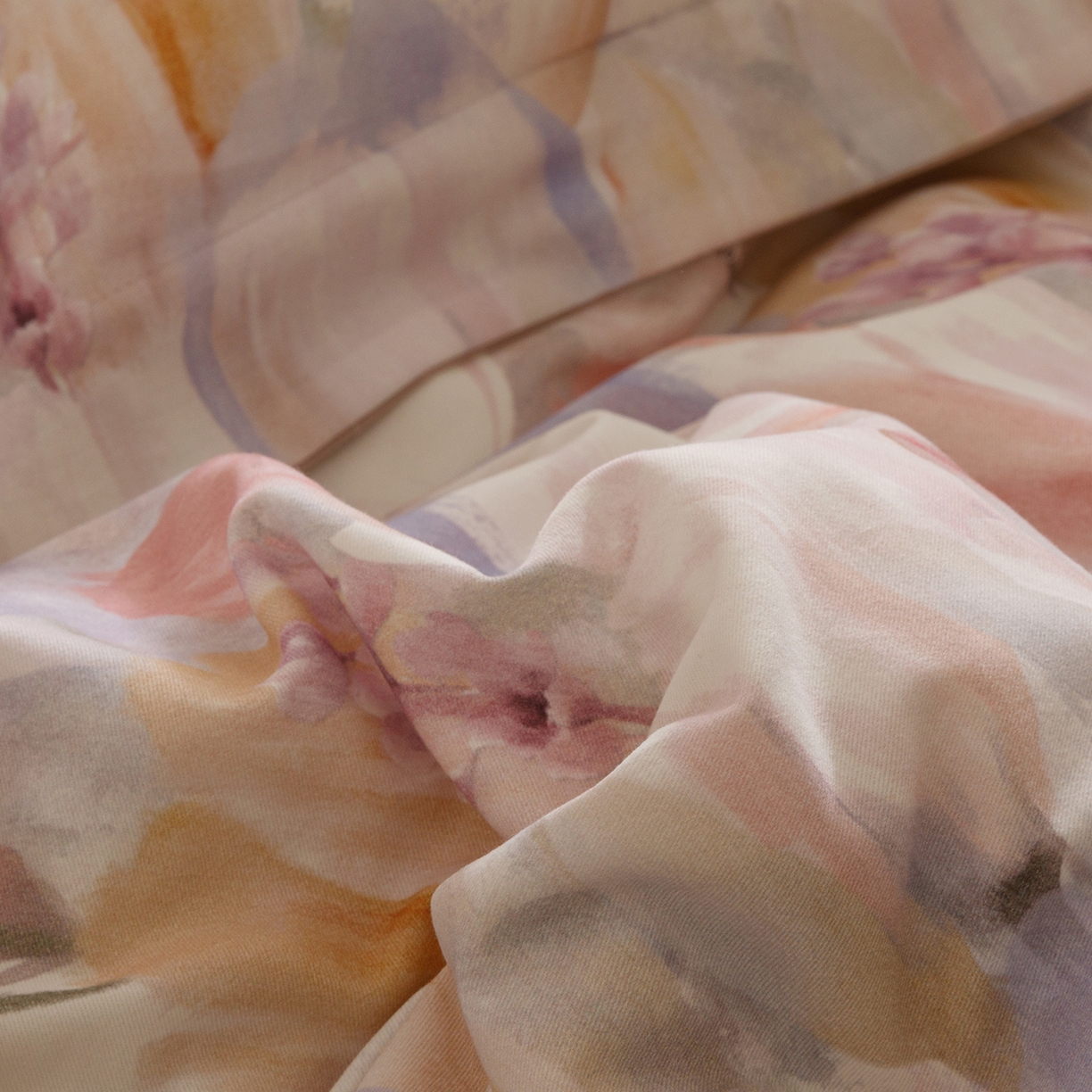 91家纺网 家纺一手货源 找家纺 爱思佳 2025新款加厚全棉纯棉磨毛数码印花四件套 花絮