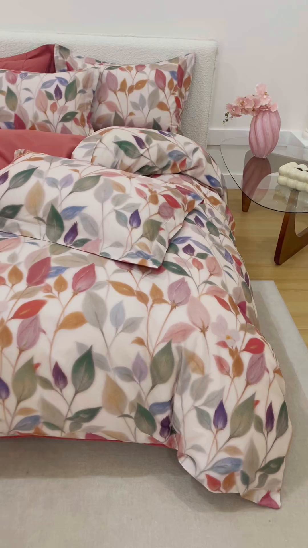 91家纺网 家纺一手货源 找家纺 爱思佳 2025新款加厚全棉纯棉磨毛数码印花四件套 景秋