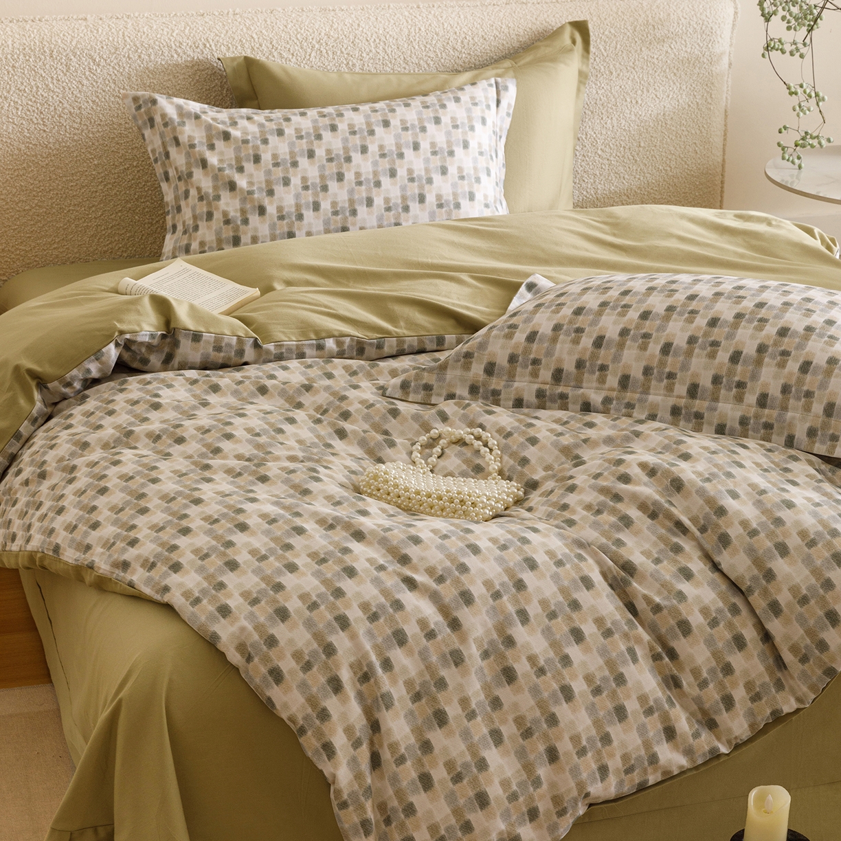 91家纺网 家纺一手货源 找家纺 爱思佳 2025新款加厚全棉纯棉磨毛数码印花四件套 随感