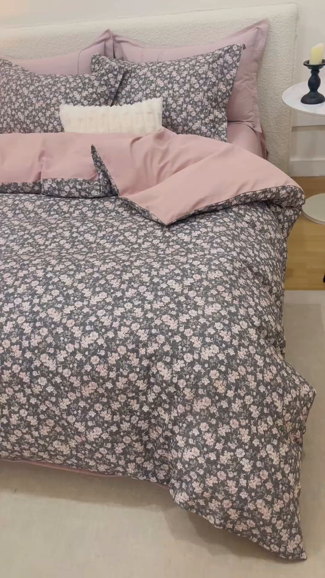 91家纺网 家纺一手货源 找家纺 爱思佳 2025新款加厚全棉纯棉磨毛数码印花四件套 香漫