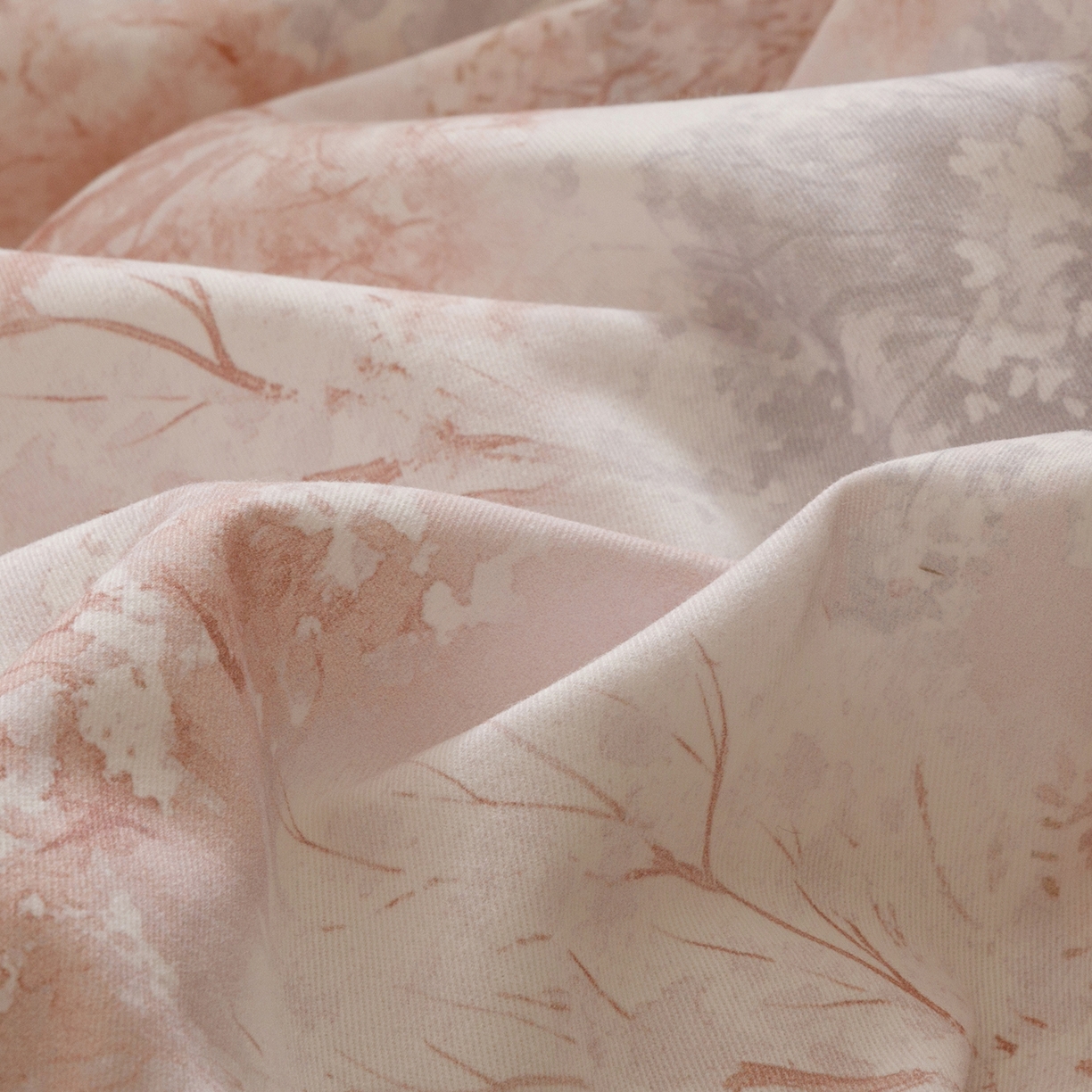 91家纺网 家纺一手货源 找家纺 爱思佳 2025新款加厚全棉纯棉磨毛数码印花四件套 云栖处