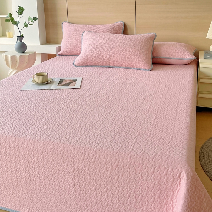 91家纺网 家纺一手货源 找家纺 （总）春皖家纺 2025新款全棉多功能单床盖 床盖单件