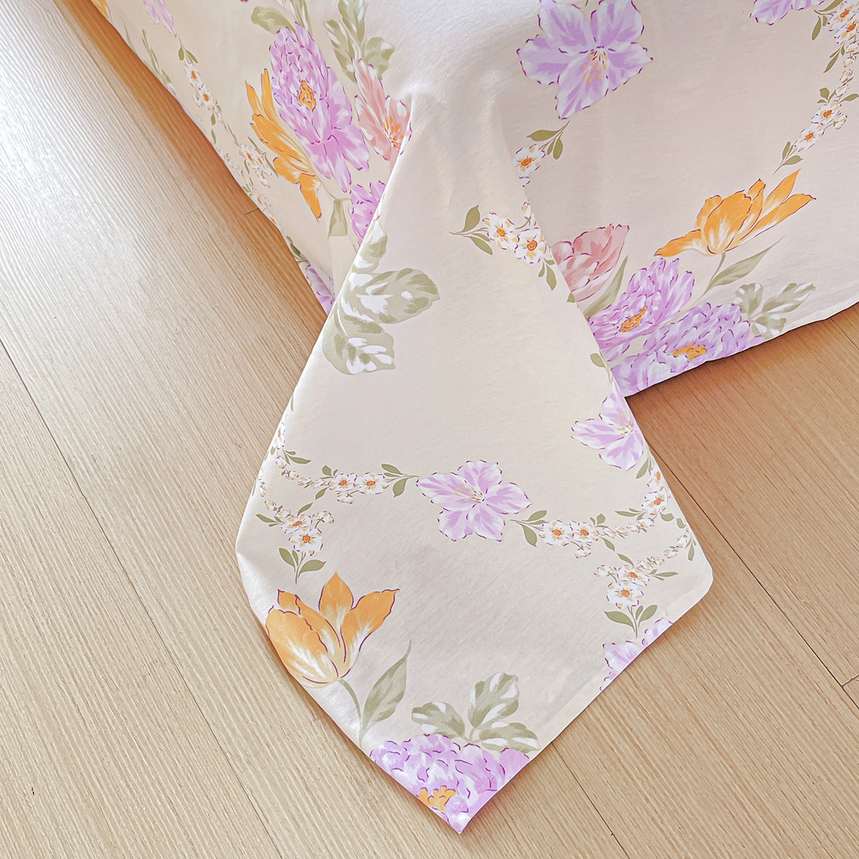 91家纺网 家纺一手货源 找家纺 （总）恩泽家纺 2025新款加厚全棉纯棉印花系列床单单件-单床单