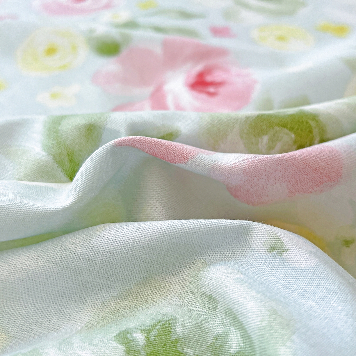 91家纺网 家纺一手货源 找家纺 恩泽家纺 2025新款加厚全棉纯棉印花系列床单单件-单床单 满园芬芳