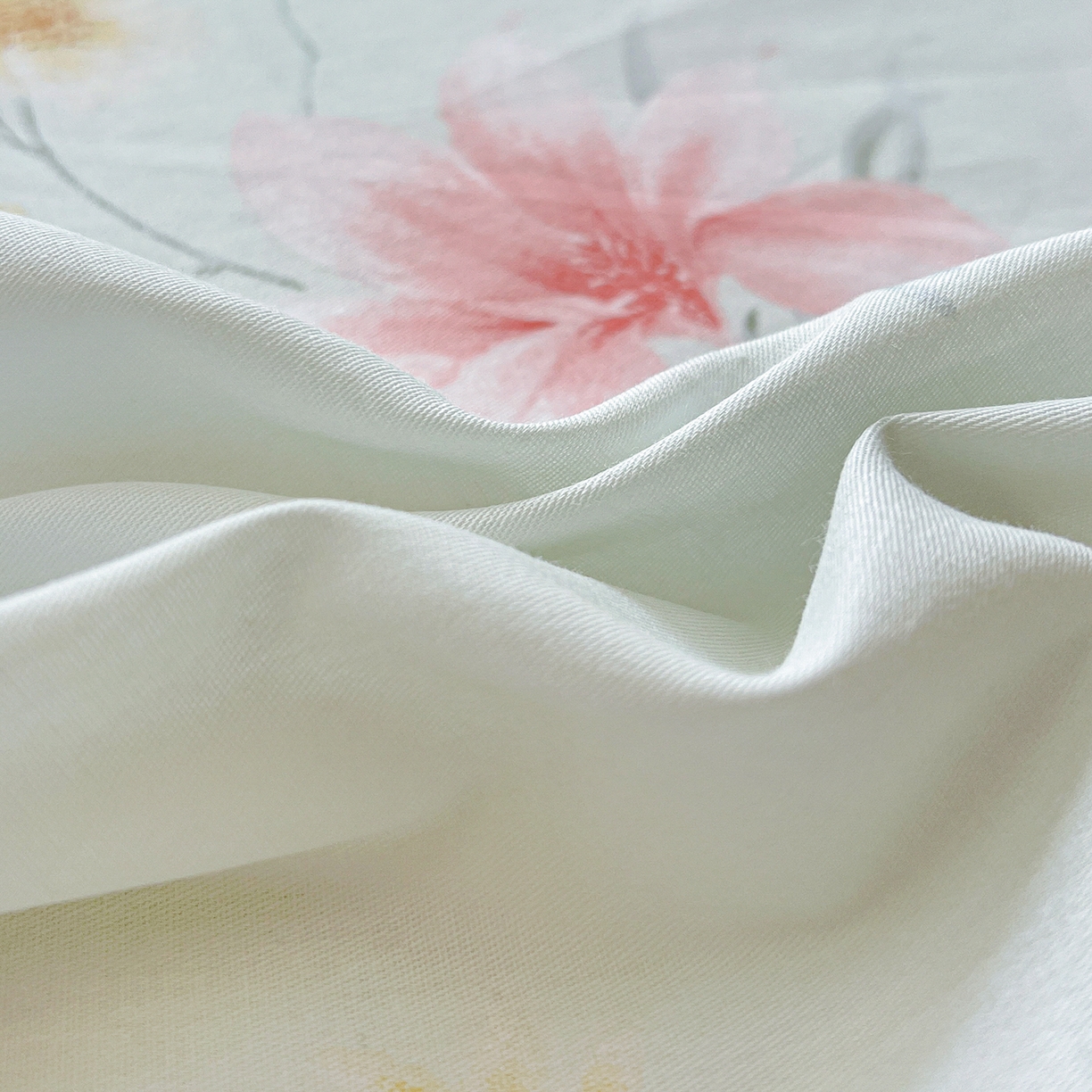 91家纺网 家纺一手货源 找家纺 恩泽家纺 2025新款加厚全棉纯棉印花系列床单单件-单床单 沐春风