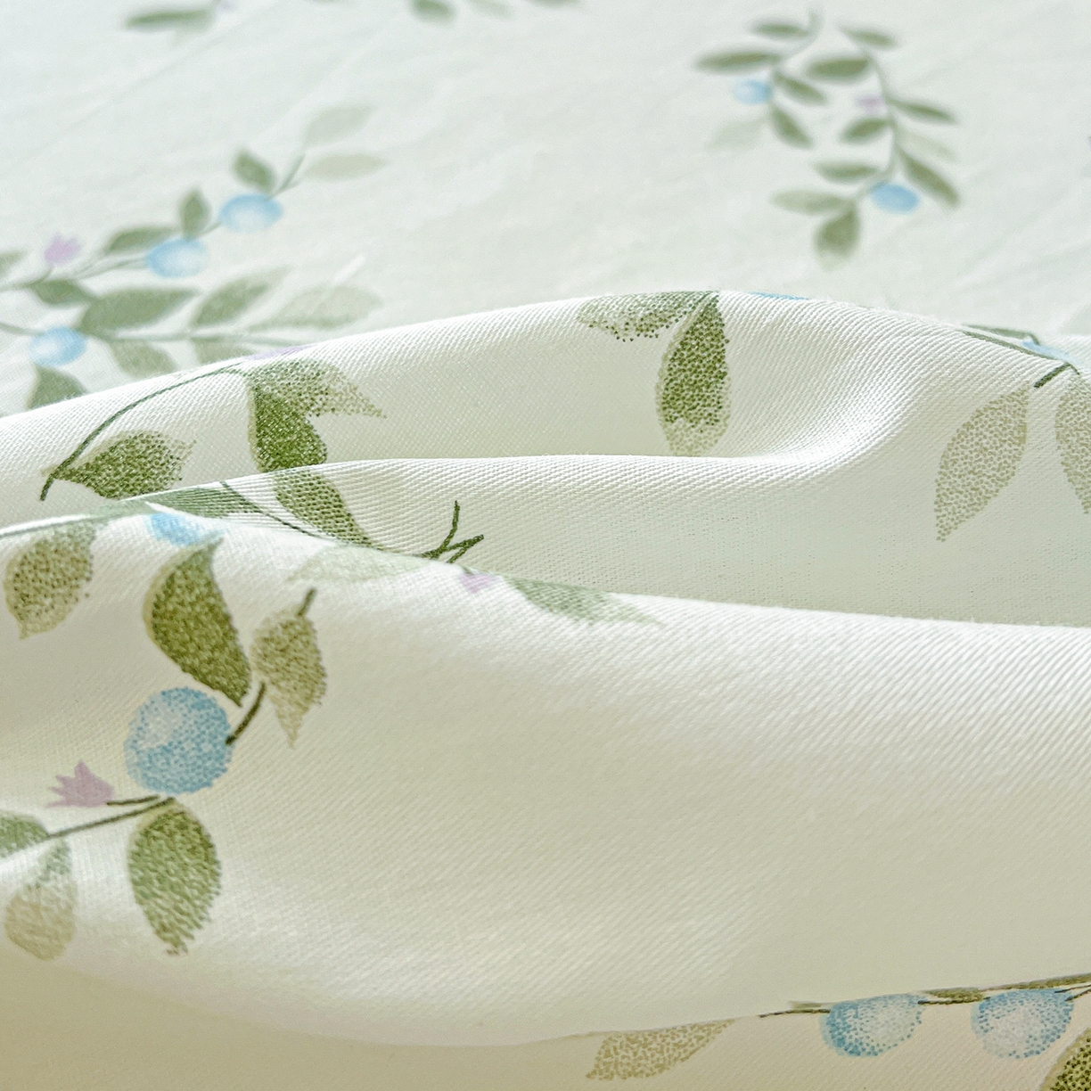 91家纺网 家纺一手货源 找家纺 恩泽家纺 2025新款加厚全棉纯棉印花系列床单单件-单床单 硕果累累