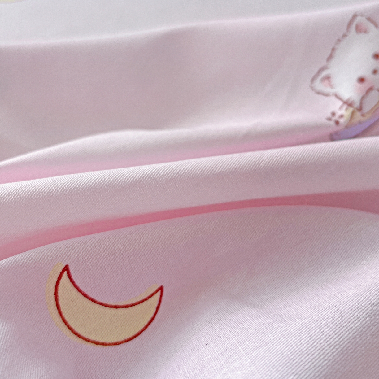 91家纺网 家纺一手货源 找家纺 恩泽家纺 2025新款加厚全棉纯棉印花系列床单单件-单床单 甜心玩伴