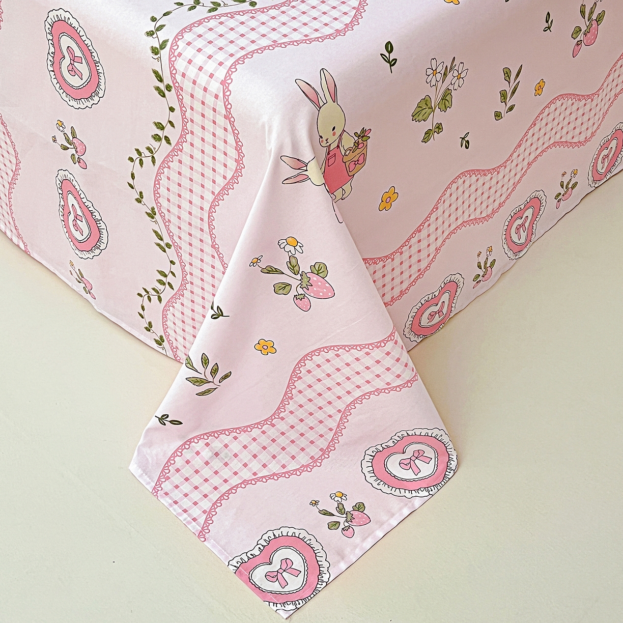 91家纺网 家纺一手货源 找家纺 恩泽家纺 2025新款加厚全棉纯棉印花系列床单单件-单床单 唯美