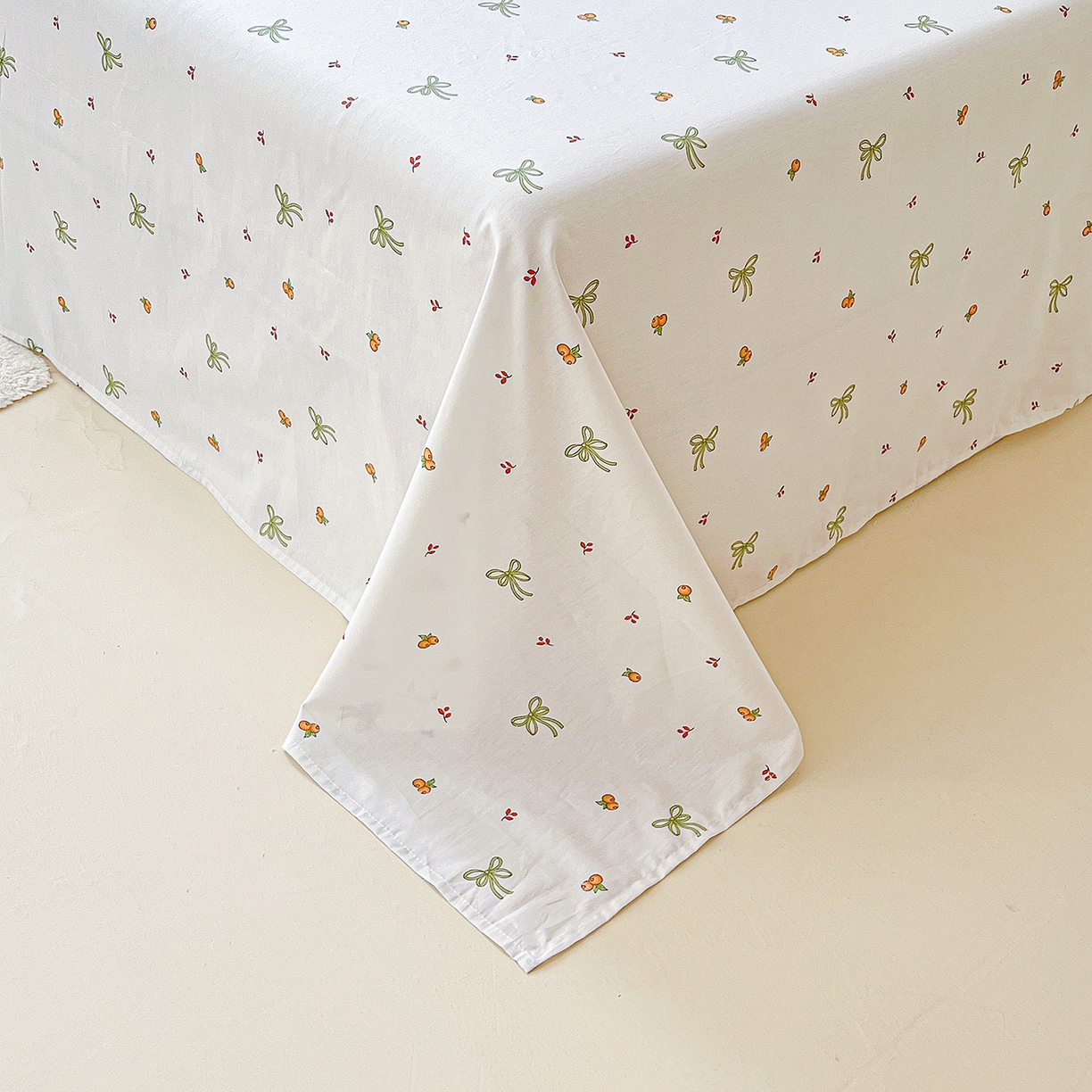 91家纺网 家纺一手货源 找家纺 恩泽家纺 2025新款加厚全棉纯棉印花系列床单单件-单床单 小清新