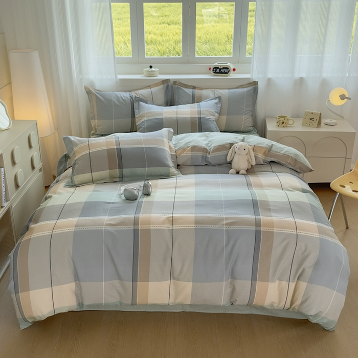 91家纺网 家纺一手货源 找家纺 （总）卓越 2025新款128*68全棉印花四件套