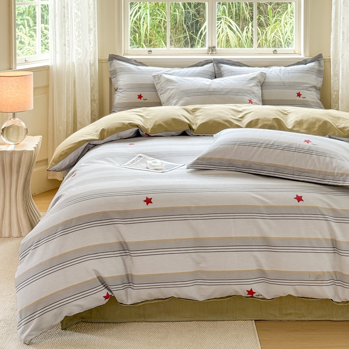 91家纺网 家纺一手货源 找家纺 （总）卓越 2025新款128*68全棉印花四件套