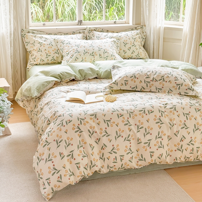 91家纺网 家纺一手货源 找家纺 （总）卓越 2025新款128*68全棉印花四件套