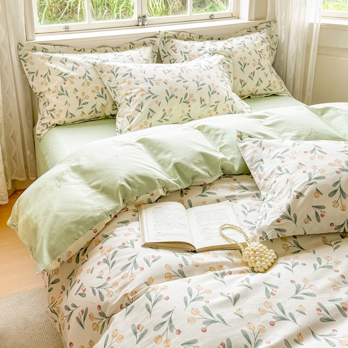 91家纺网 家纺一手货源 找家纺 （总）卓越 2025新款128*68全棉印花四件套