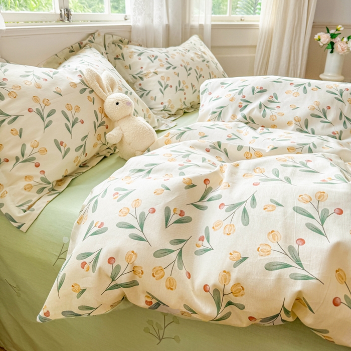 91家纺网 家纺一手货源 找家纺 （总）卓越 2025新款128*68全棉印花四件套