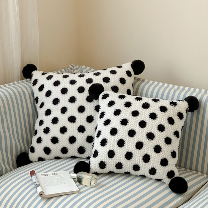 91家纺网 家纺一手货源 找家纺 （总）多米家居 2025新款毛球波波抱枕被