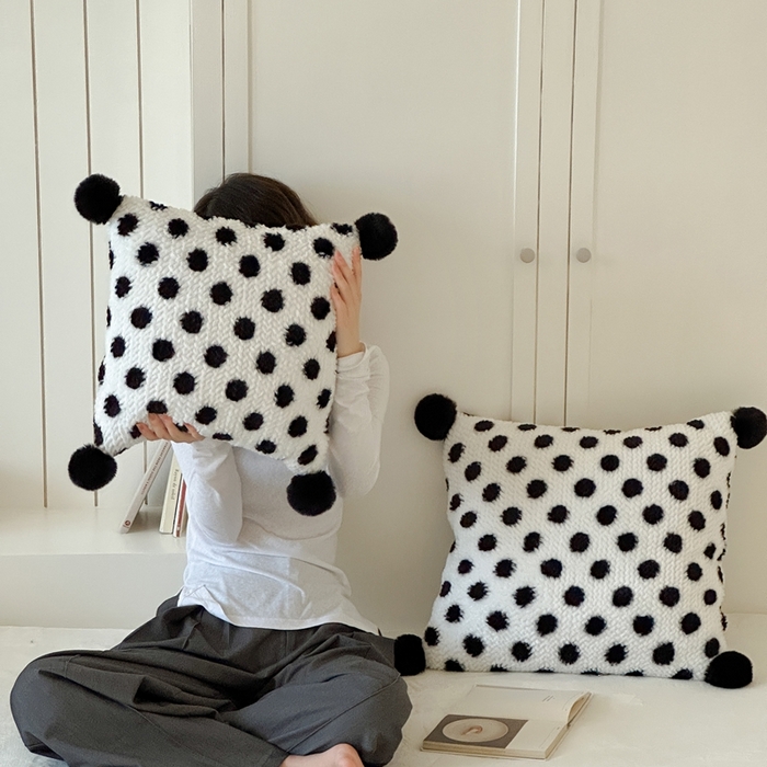 91家纺网 家纺一手货源 找家纺 （总）多米家居 2025新款毛球波波抱枕被