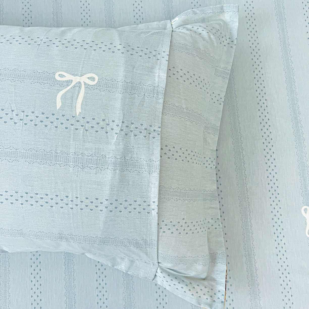 91家纺网 家纺一手货源 找家纺 恩泽家纺 2025新款加厚全棉纯棉印花系列枕套单件-单枕套 花柔