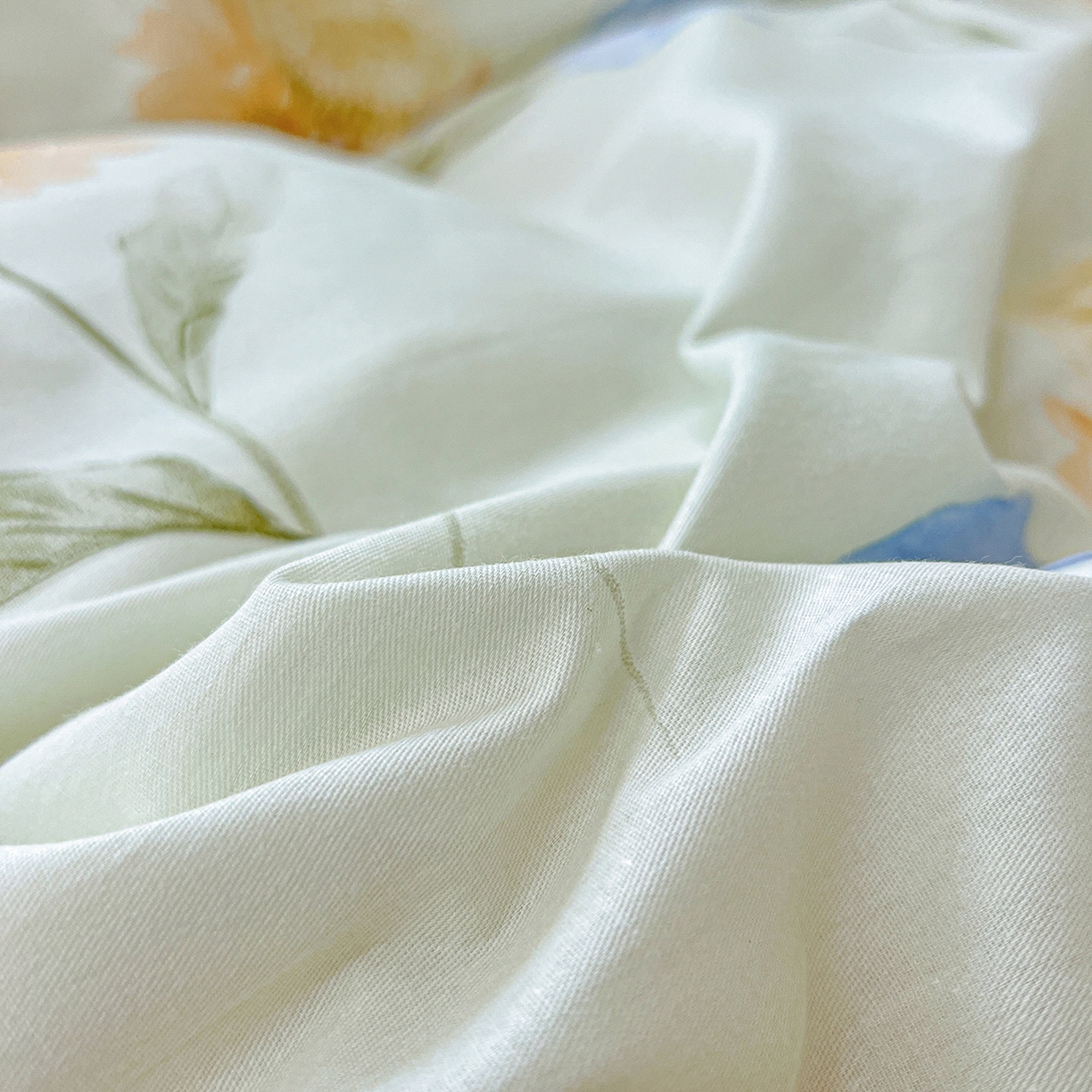 91家纺网 家纺一手货源 找家纺 恩泽家纺 2025新款加厚全棉纯棉印花系列枕套单件-单枕套 锦花缘