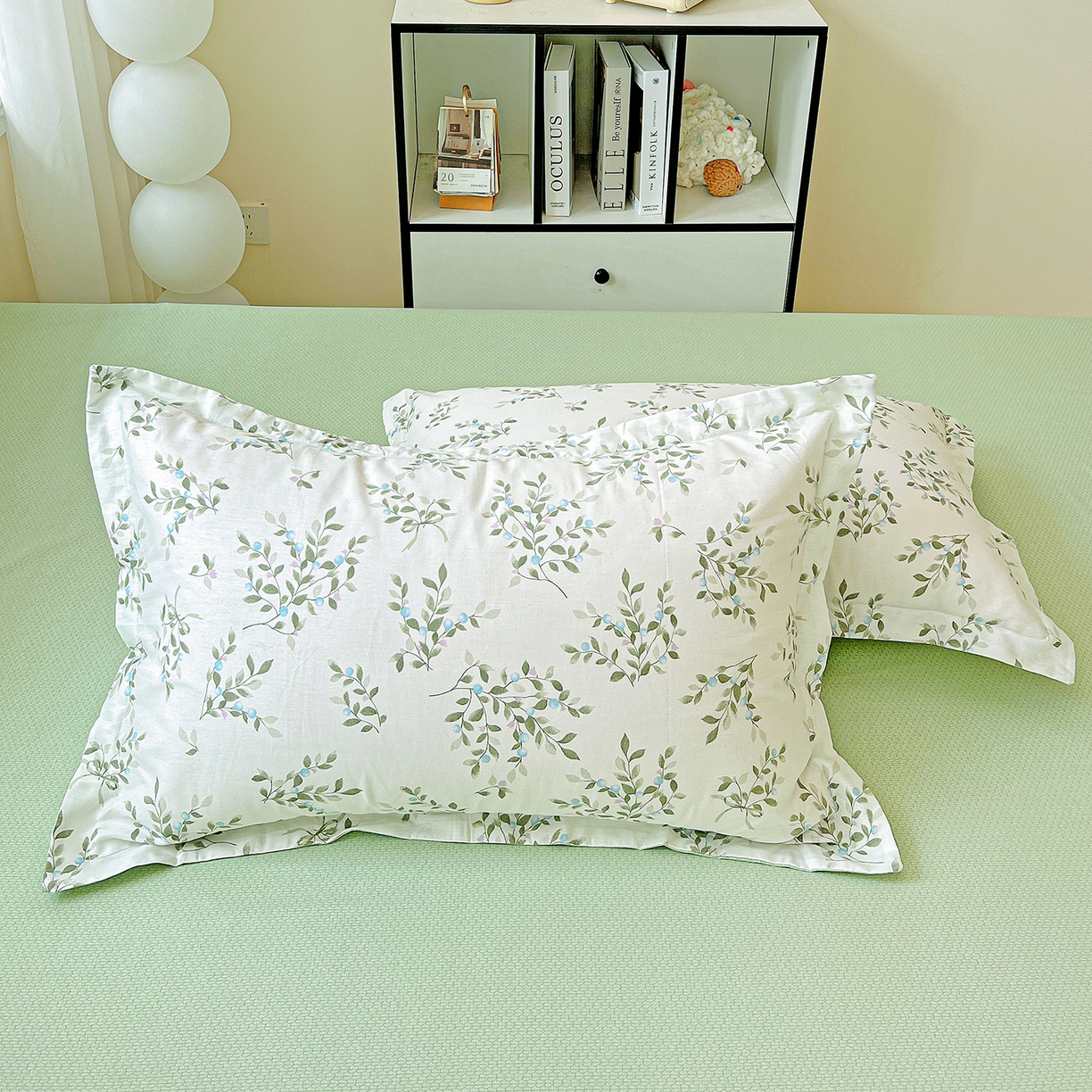 91家纺网 家纺一手货源 找家纺 恩泽家纺 2025新款加厚全棉纯棉印花系列枕套单件-单枕套 硕果累累