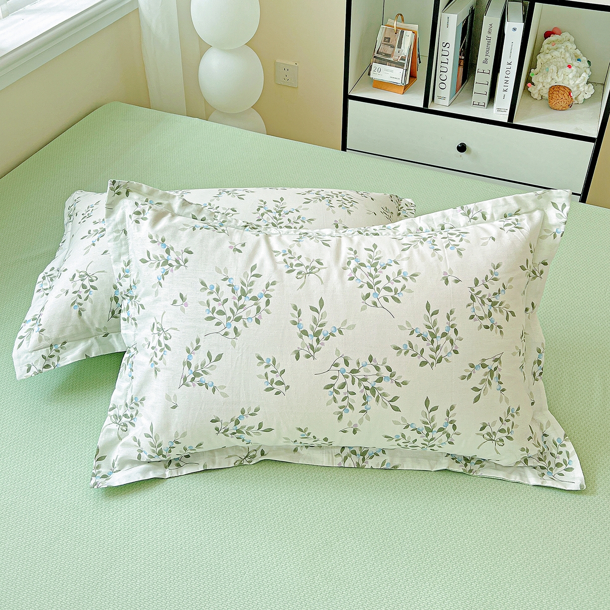 91家纺网 家纺一手货源 找家纺 恩泽家纺 2025新款加厚全棉纯棉印花系列枕套单件-单枕套 硕果累累