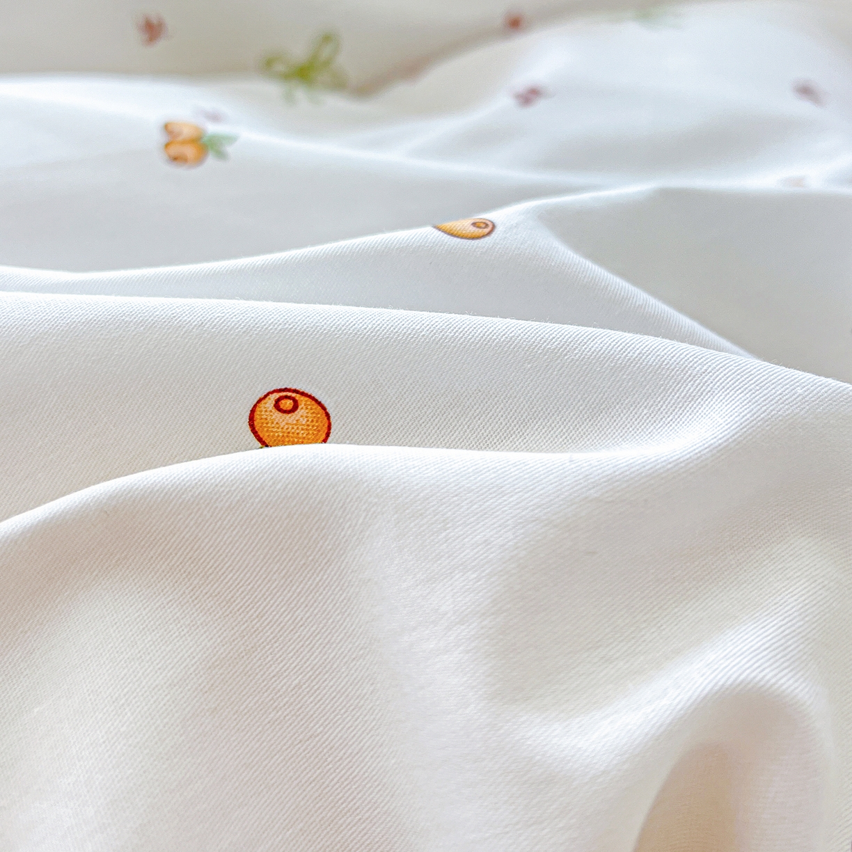 91家纺网 家纺一手货源 找家纺 恩泽家纺 2025新款加厚全棉纯棉印花系列枕套单件-单枕套 小清新