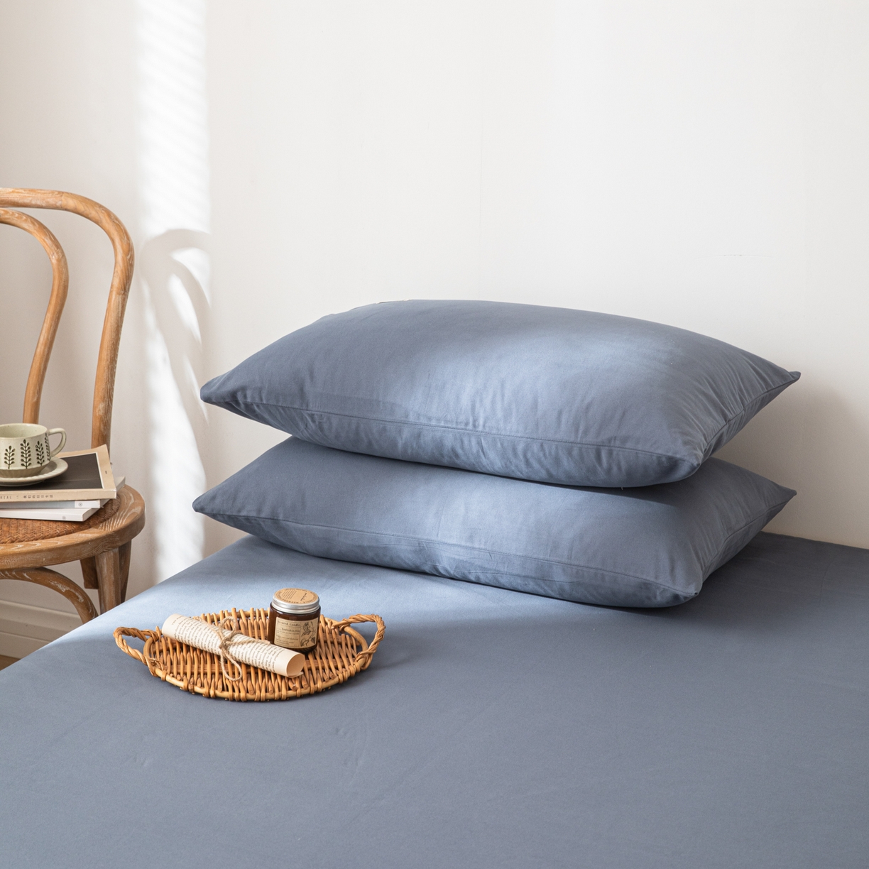 91家纺网 家纺一手货源 找家纺 （总）眠博士 2025新款纯色全棉纯棉磨毛床单单品床单床单单件