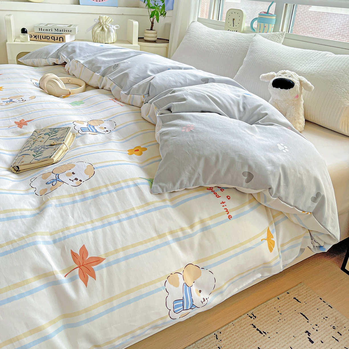 91家纺网 家纺一手货源 找家纺 （总）恩泽 2024新款ins风全棉单品床单