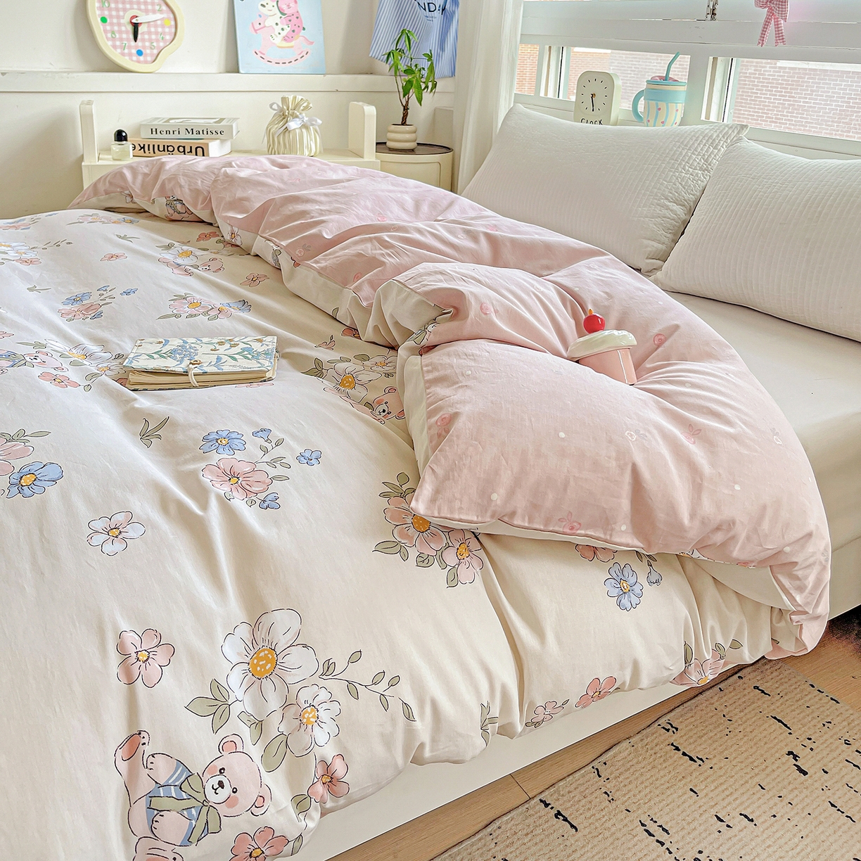 91家纺网 家纺一手货源 找家纺 （总）恩泽家纺 2025新款加厚全棉纯棉印花系列被套单件-单被套