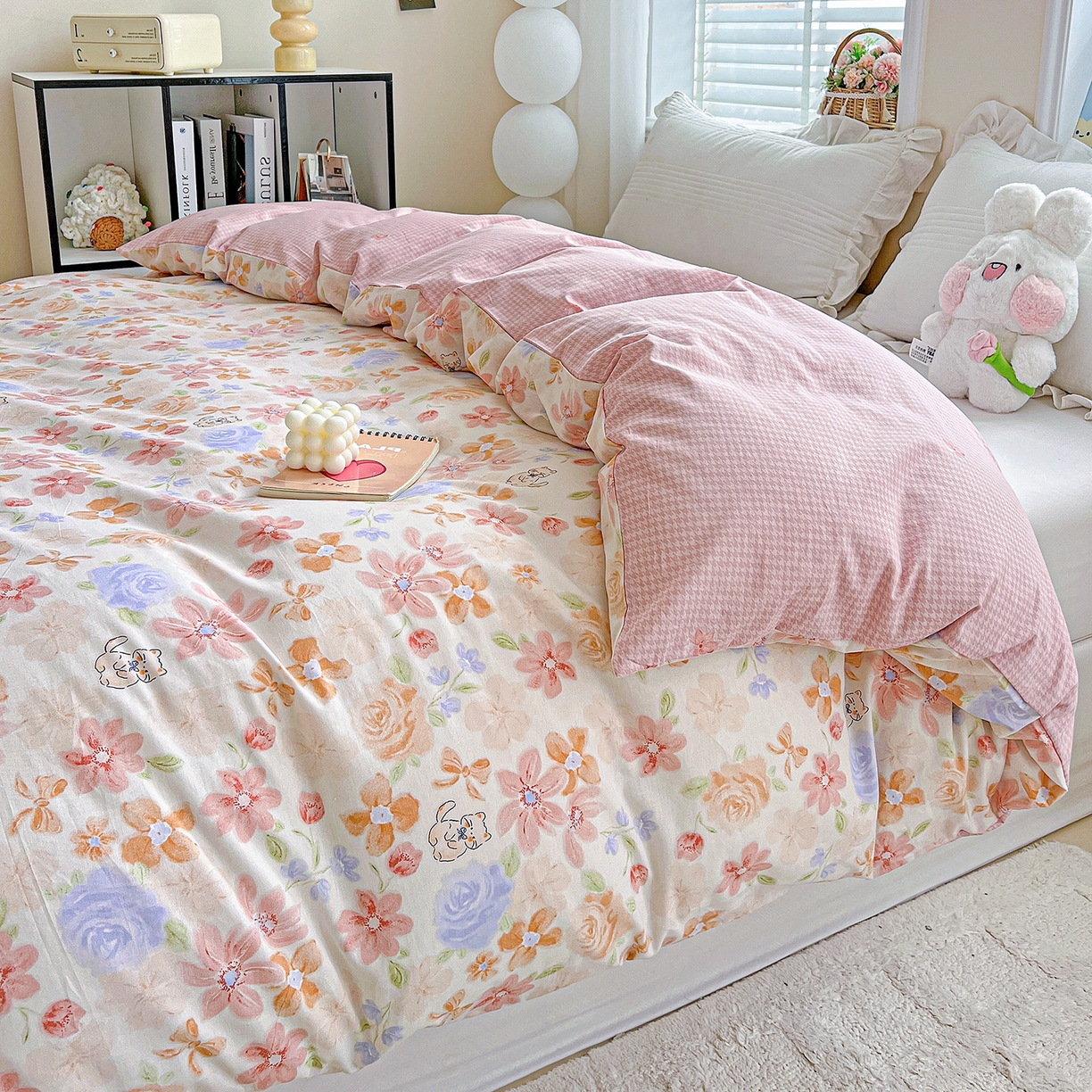 91家纺网 家纺一手货源 找家纺 （总）恩泽家纺 2025新款加厚全棉纯棉印花系列被套单件-单被套