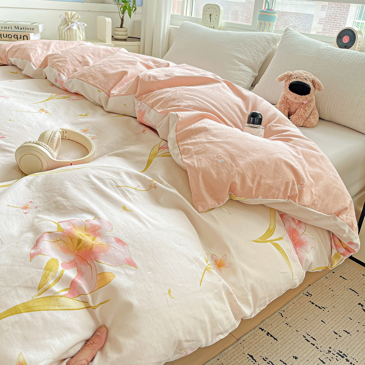 91家纺网 家纺一手货源 找家纺 （总）恩泽家纺 2025新款加厚全棉纯棉印花系列被套单件-单被套