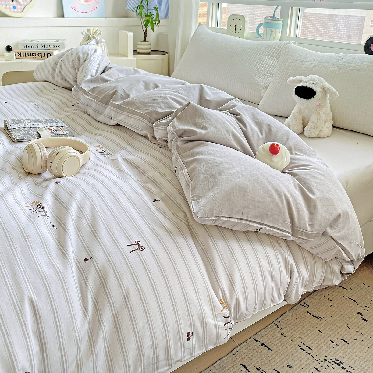 91家纺网 家纺一手货源 找家纺 （总）恩泽家纺 2025新款加厚全棉纯棉印花系列被套单件-单被套