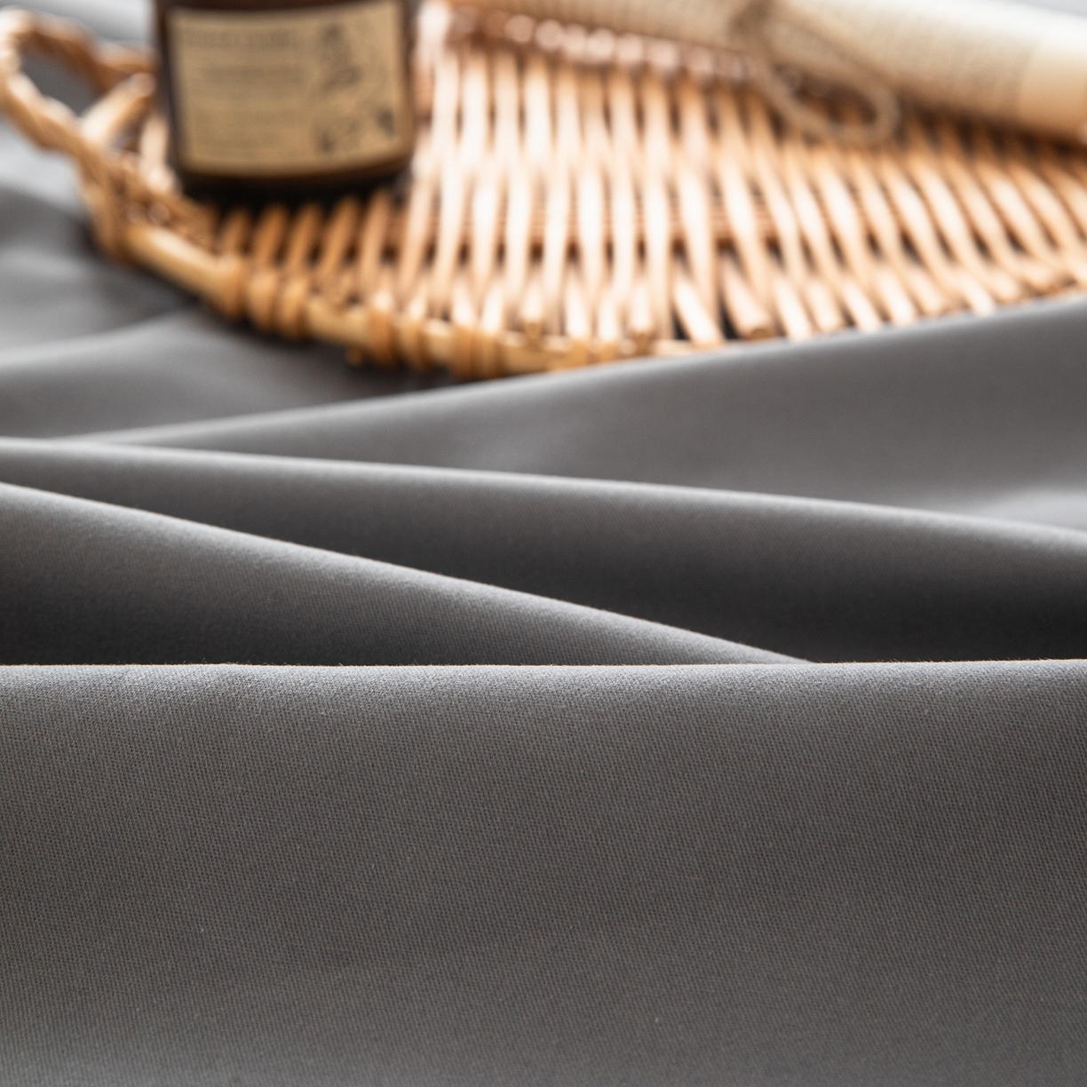 91家纺网 家纺一手货源 找家纺 眠博士 2025新款纯色全棉纯棉磨毛床单单品床单床单单件 磨毛床单-陶瓷深灰