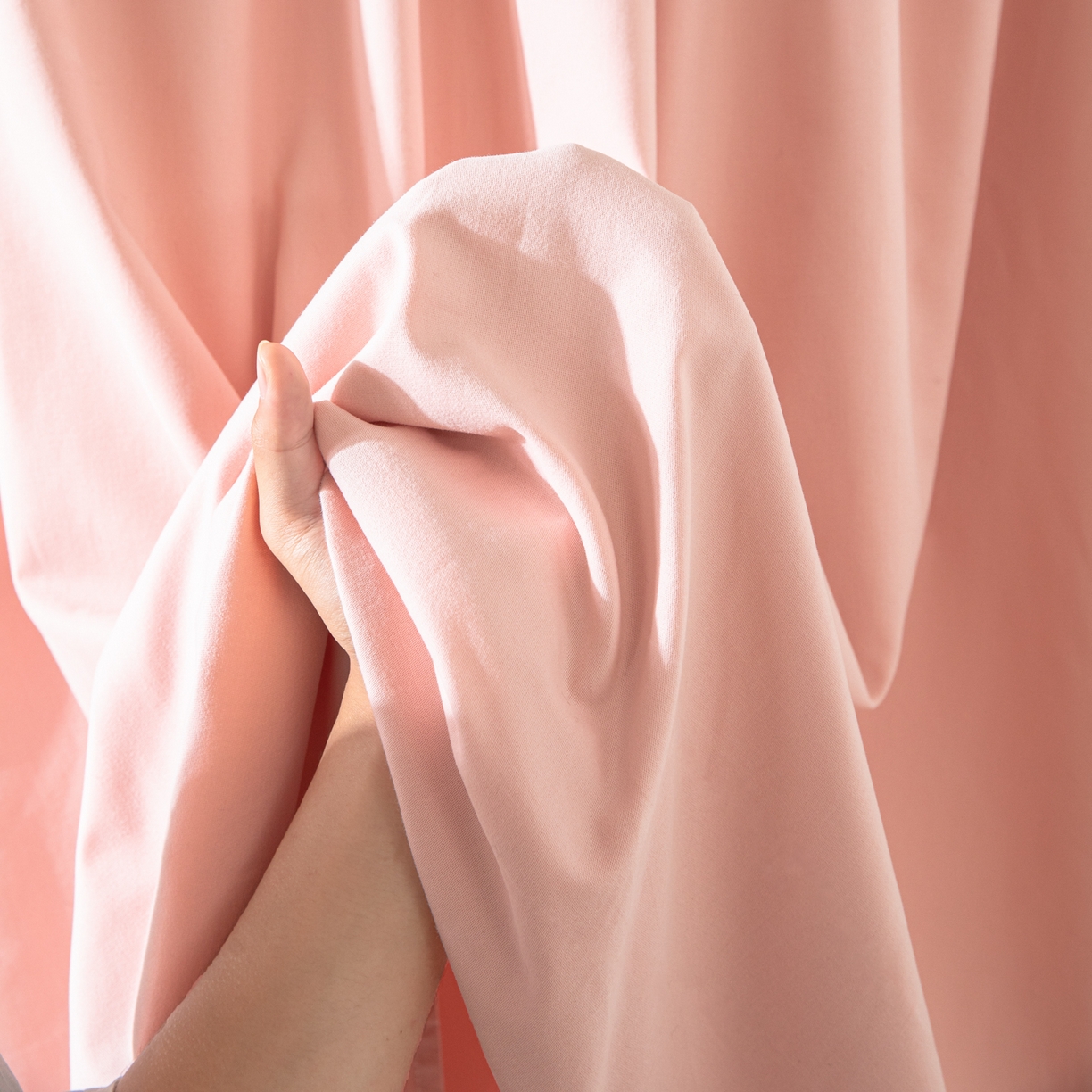 91家纺网 家纺一手货源 找家纺 眠博士 2025新款纯色全棉纯棉磨毛床单单品床单床单单件 磨毛床单-陶瓷粉