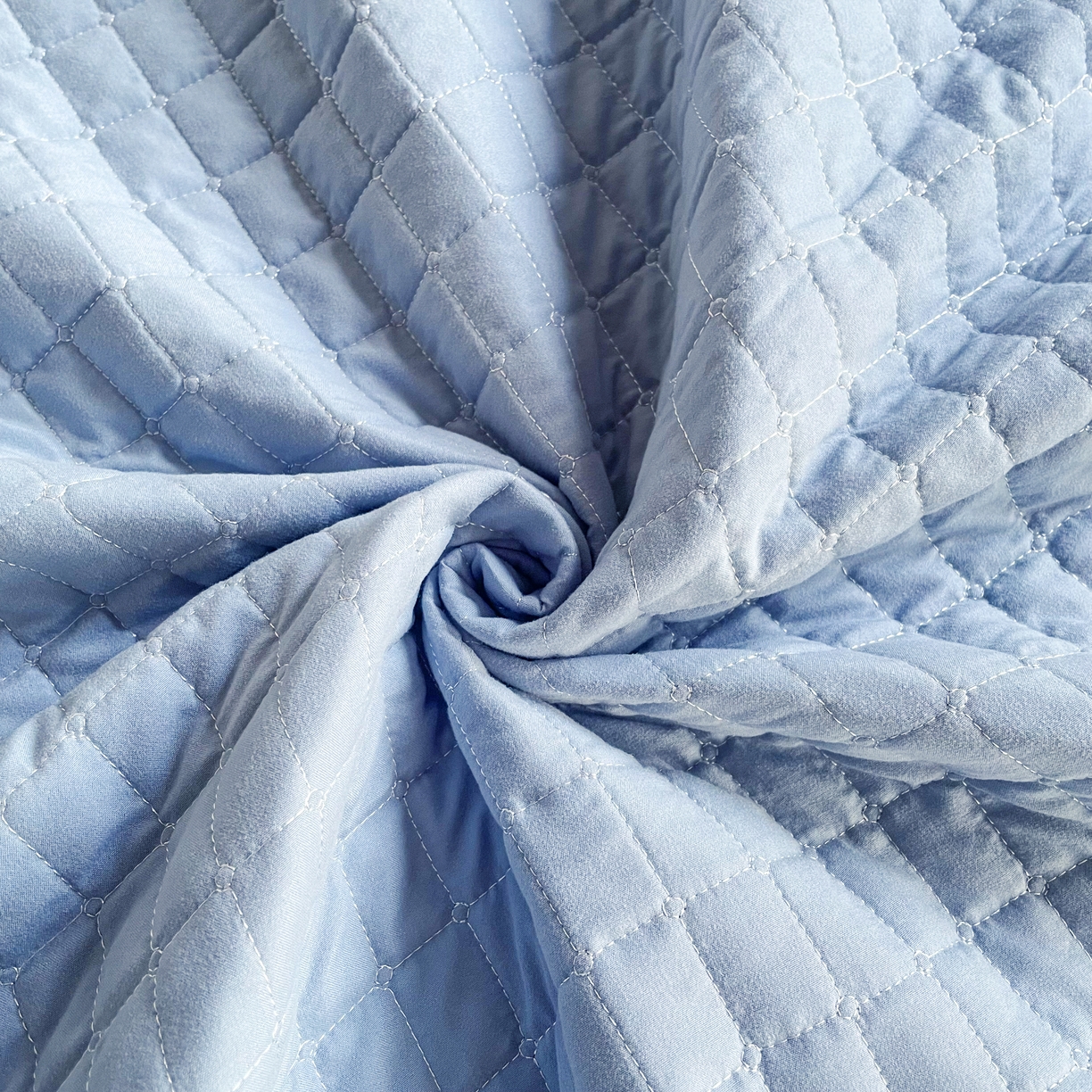 91家纺网 家纺一手货源 找家纺 锦眠床笠 2025新款刺绣床笠-学生图 海洋蓝