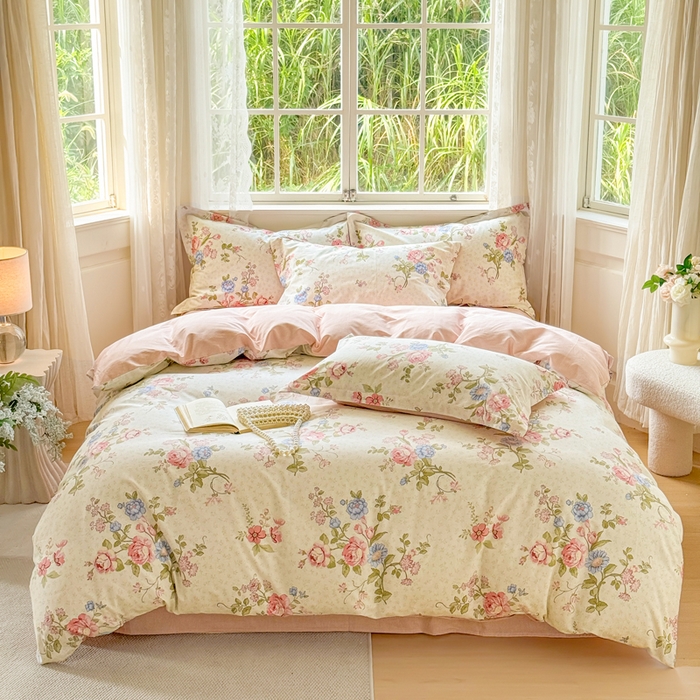 （总1）卓越 工厂直营新款128*68全棉印花斜纹单被套