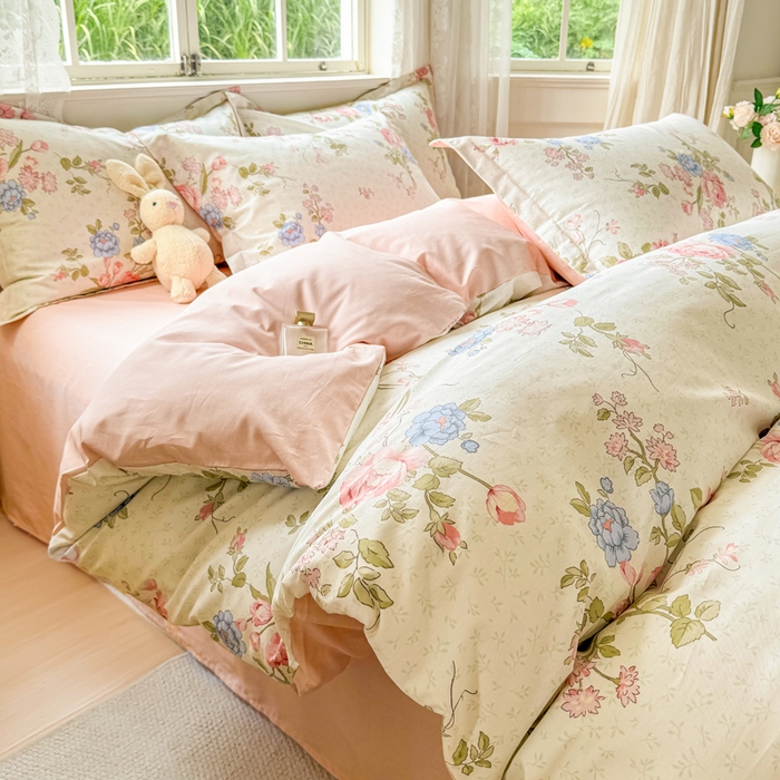 91家纺网 家纺一手货源 找家纺 （总1）卓越 工厂直营新款128*68全棉印花斜纹单被套