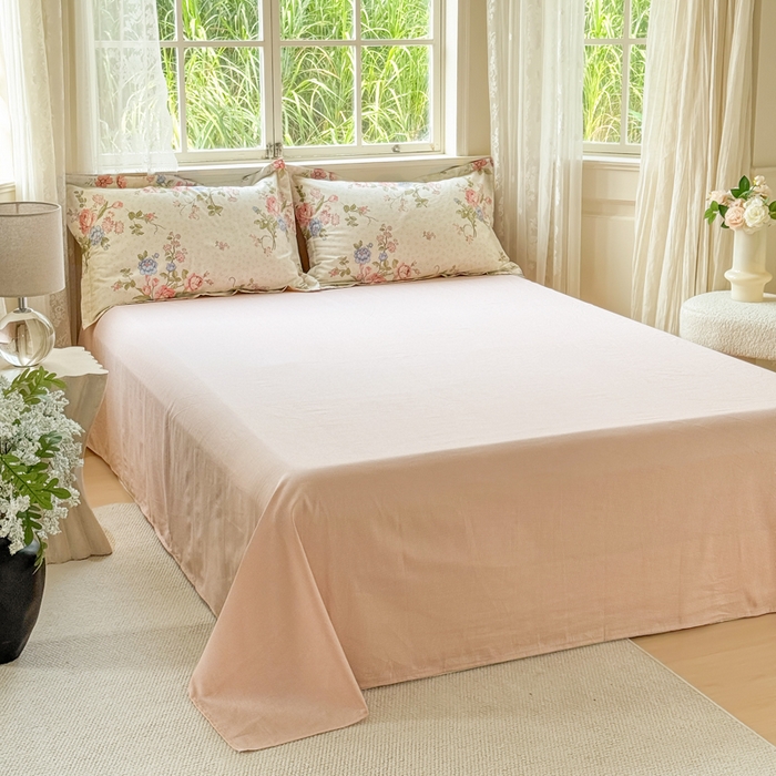 91家纺网 家纺一手货源 找家纺 （总1）卓越 工厂直营新款128*68全棉印花斜纹单被套