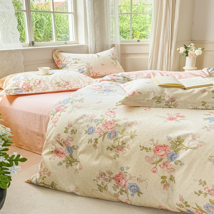 91家纺网 家纺一手货源 找家纺 （总1）卓越 工厂直营新款128*68全棉印花斜纹单被套