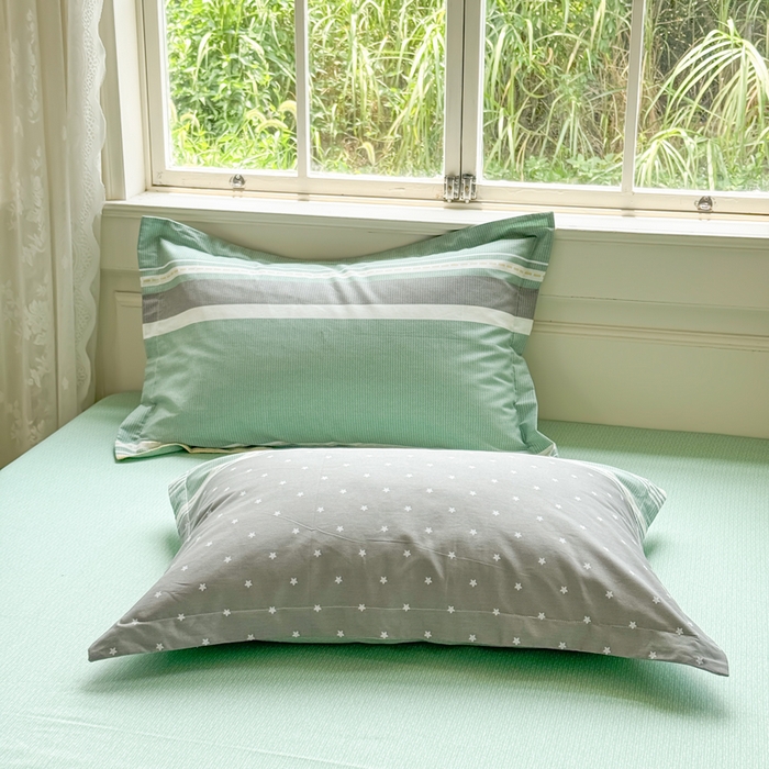 91家纺网 家纺一手货源 找家纺 （总1）卓越 工厂直营新款128*68全棉印花斜纹单枕套