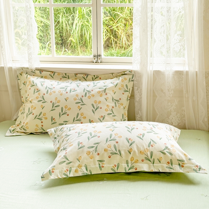 91家纺网 家纺一手货源 找家纺 （总1）卓越 工厂直营新款128*68全棉印花斜纹单枕套