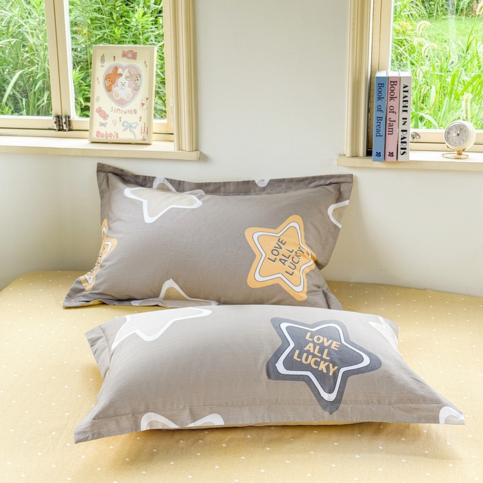 91家纺网 家纺一手货源 找家纺 （总1）卓越 工厂直营新款128*68全棉印花斜纹单枕套