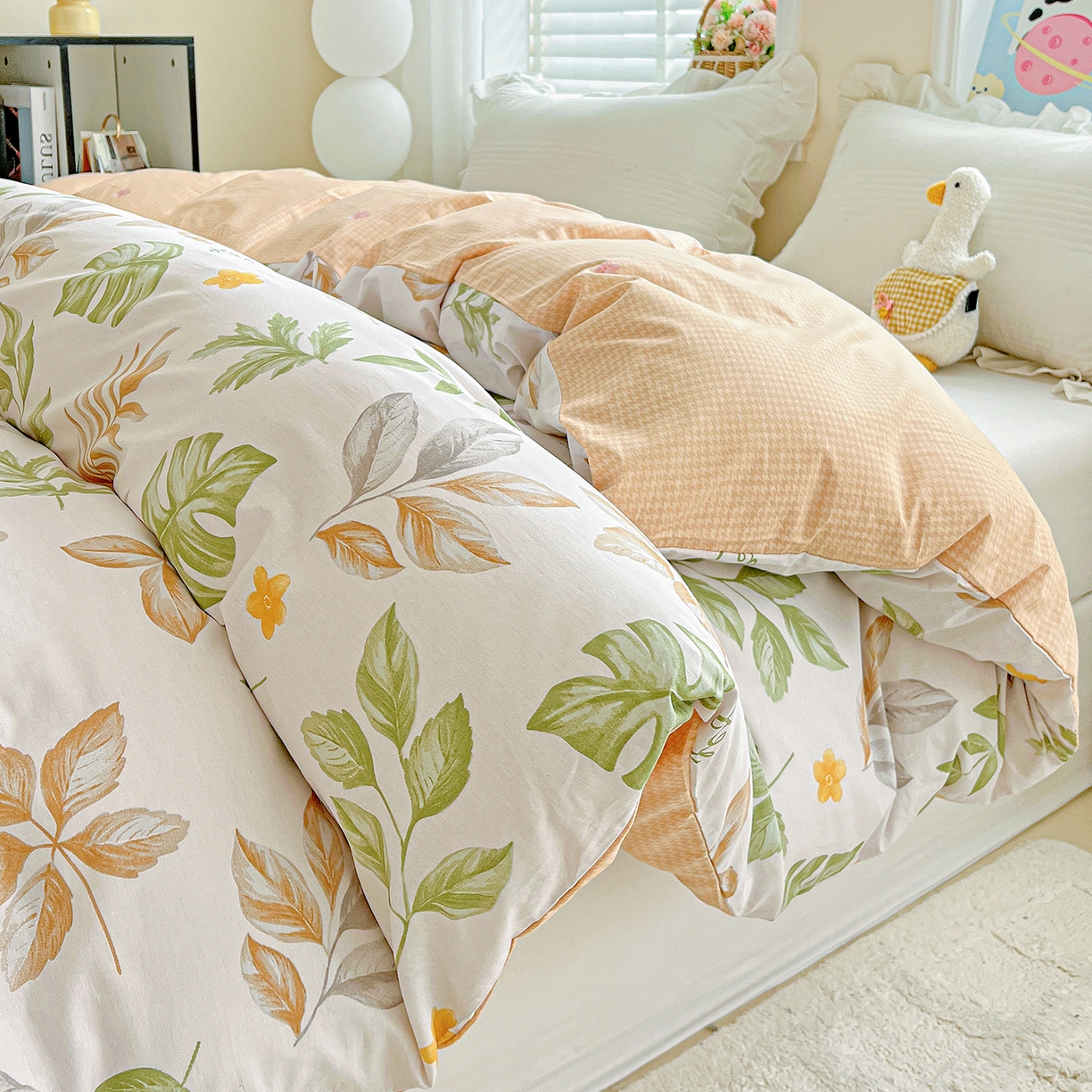 91家纺网 家纺一手货源 找家纺 恩泽家纺 2025新款加厚全棉纯棉印花系列被套单件-单被套 绘声绘色