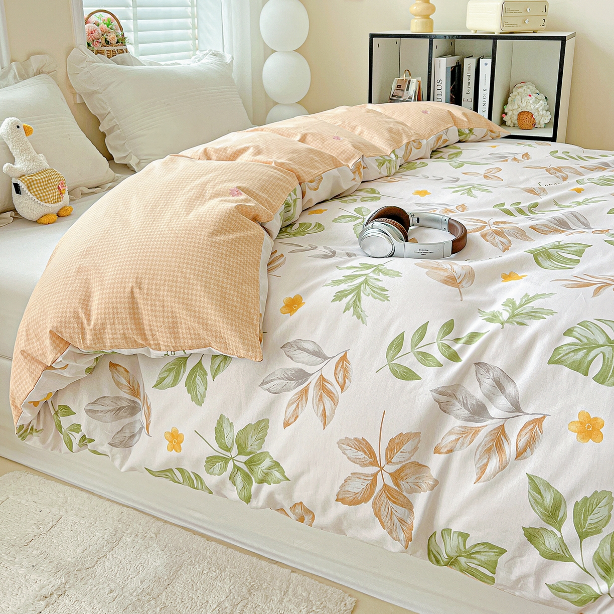 91家纺网 家纺一手货源 找家纺 恩泽家纺 2025新款加厚全棉纯棉印花系列被套单件-单被套 绘声绘色