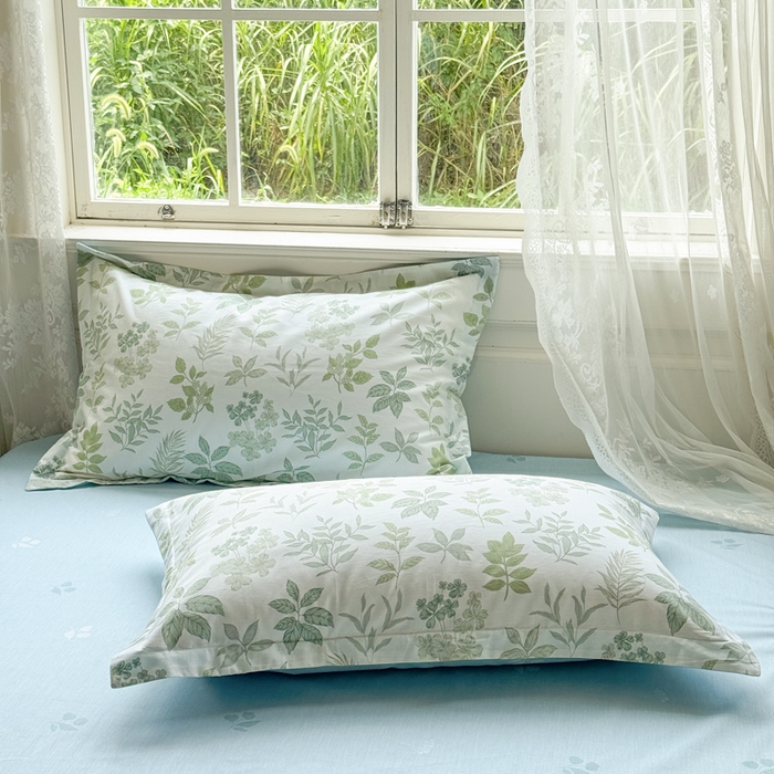 （总1）卓越 工厂直营新款128*68全棉印花斜纹单枕套