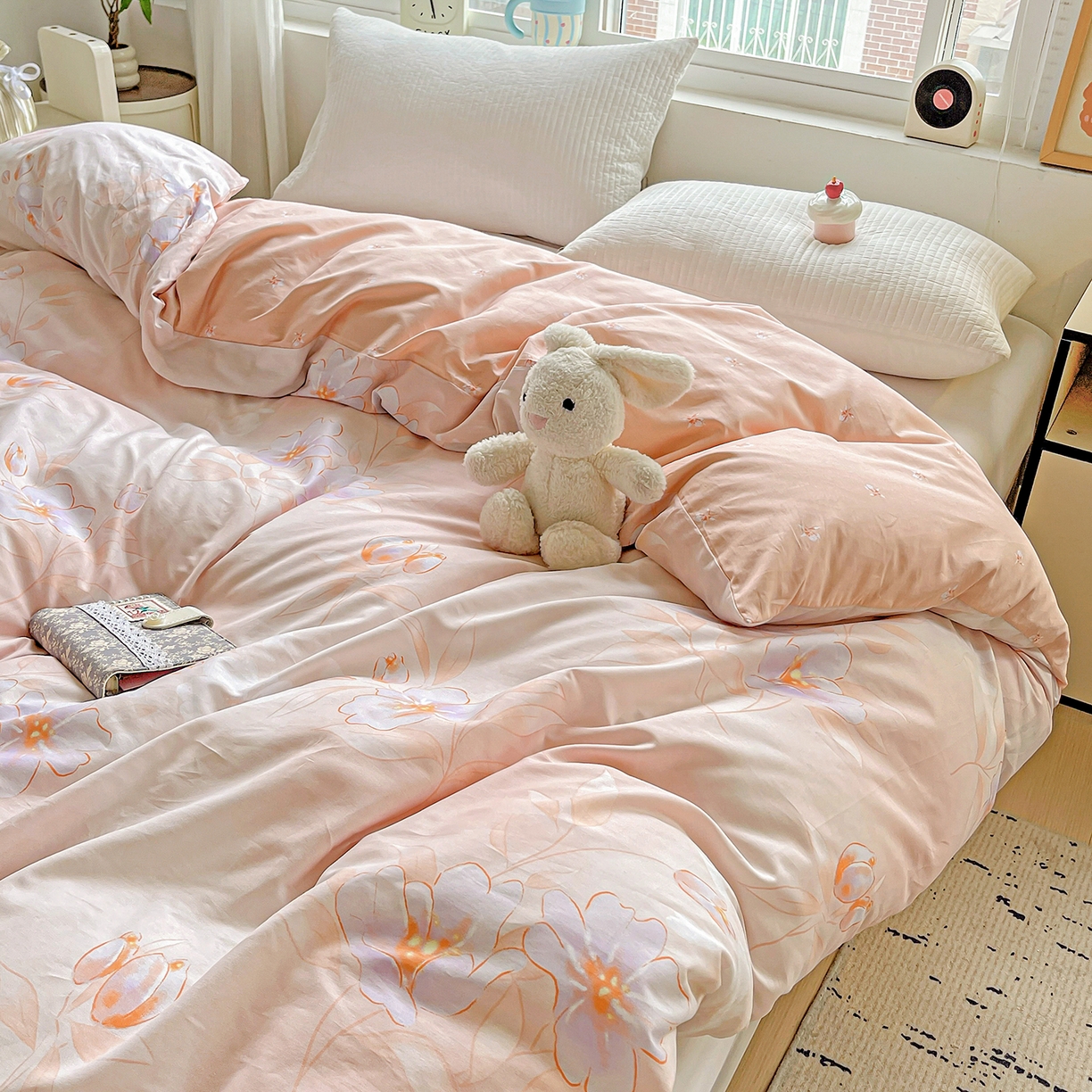 91家纺网 家纺一手货源 找家纺 恩泽家纺 2025新款加厚全棉纯棉印花系列被套单件-单被套 娇姿